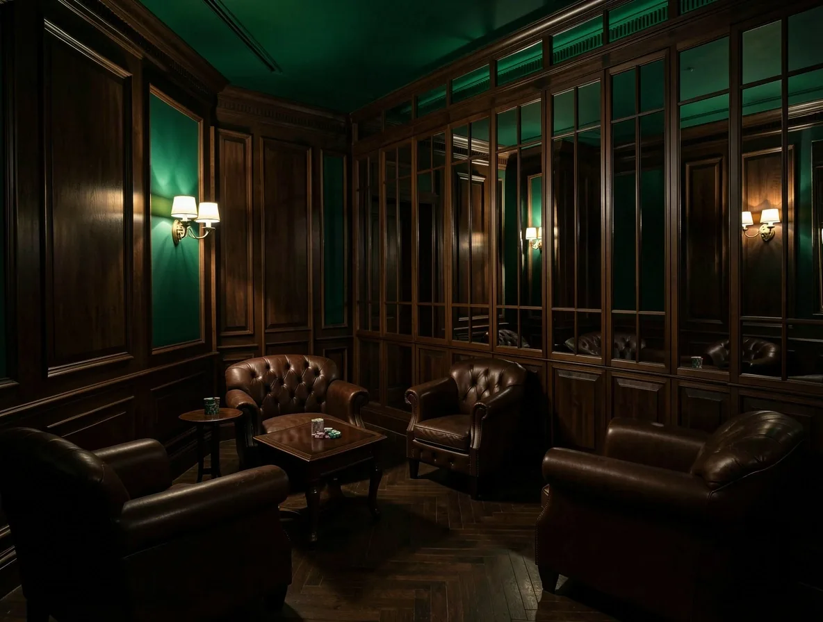 Atmosphère confidentielle des salons Lanistom